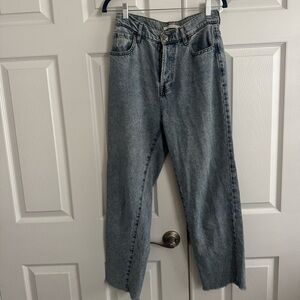 PacSun Blue Baggy High Waisted Women's Jeans Size 27in